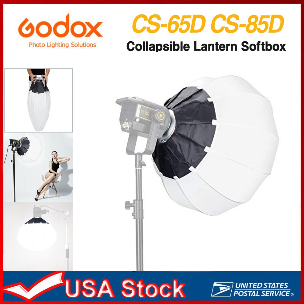 Godox Lantern Softbox 65cm CS-65D 85cm CS-85D Bowens Mount Soft Light Modifier
