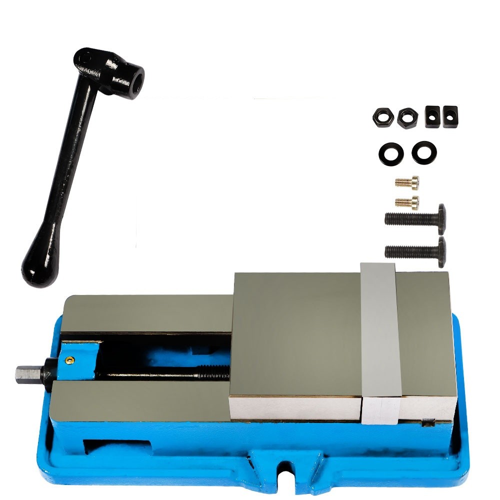 5" Lockdown CNC Milling Machine Vise Without Base Bench Vise Clamping Vice