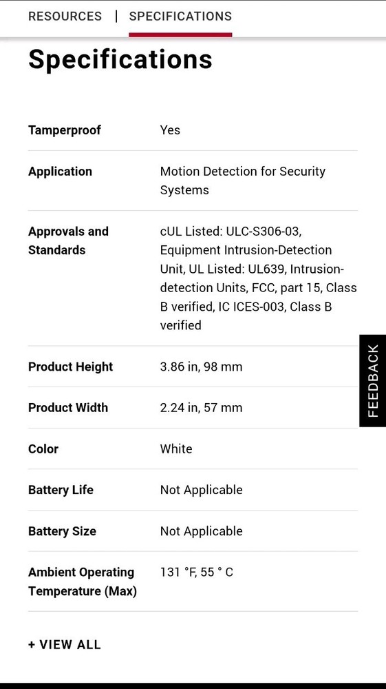 ⚡⚡Resideo Ademco Dt8050v Motion Sensor ⚡⚡