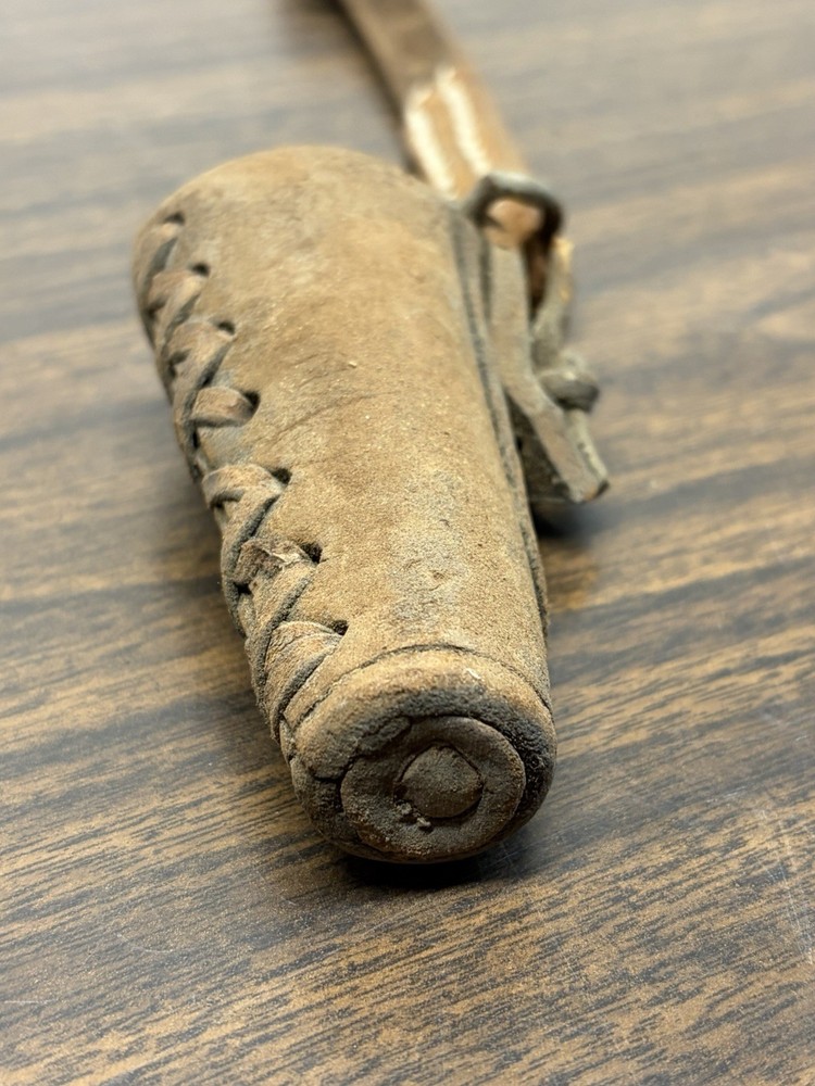 Antique Leather Tool Sheath