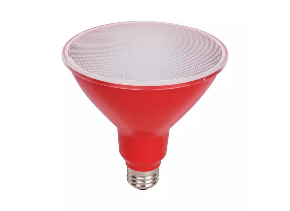 Floodlight Bulb, Decorative, PAR38 Lamp, Medium (E26) Lamp Base, Non-Dimmable, R