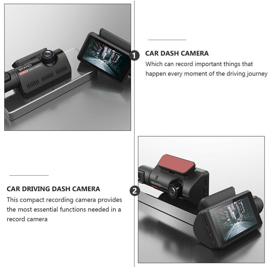 3in Car DVR Video Camera Dash Cam Loop Recording Touch Screen Motion Detection