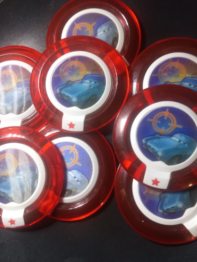 CHROME Damage Increaser (R-V 1.0, Series 1) - Disney Infinity Power Disc