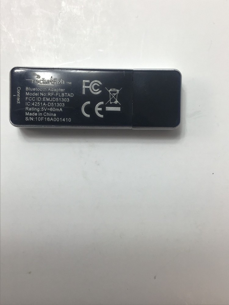 Rocketfish RF-FLBTAD USB Bluetooth Adapter Dongle
