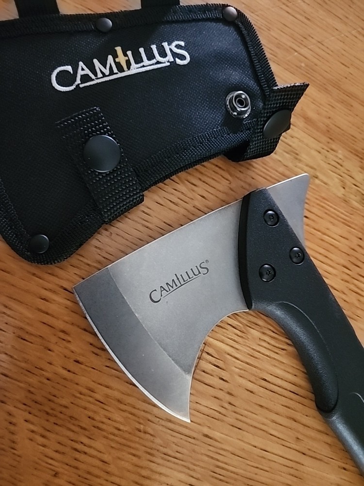 Camillus Hatchet Axe With Sheath Brand New