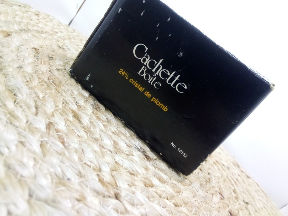 D'Adriana Crystal 1981 Cachette , Trinket Box #10152