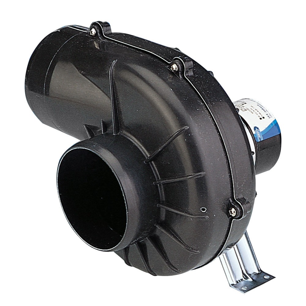 Jabsco Flexmount Blower, 4" 250 CFM 12V Ignition Protected