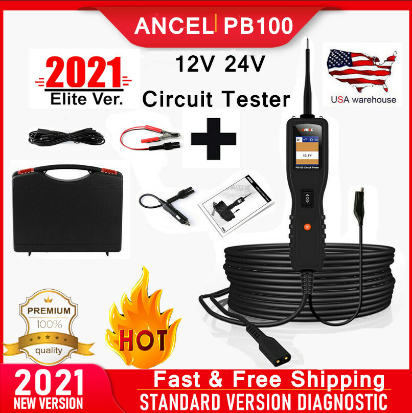 Ancel PB100 Circuit Tester Power Circuit Probe Kit Electrical System Diagnostic