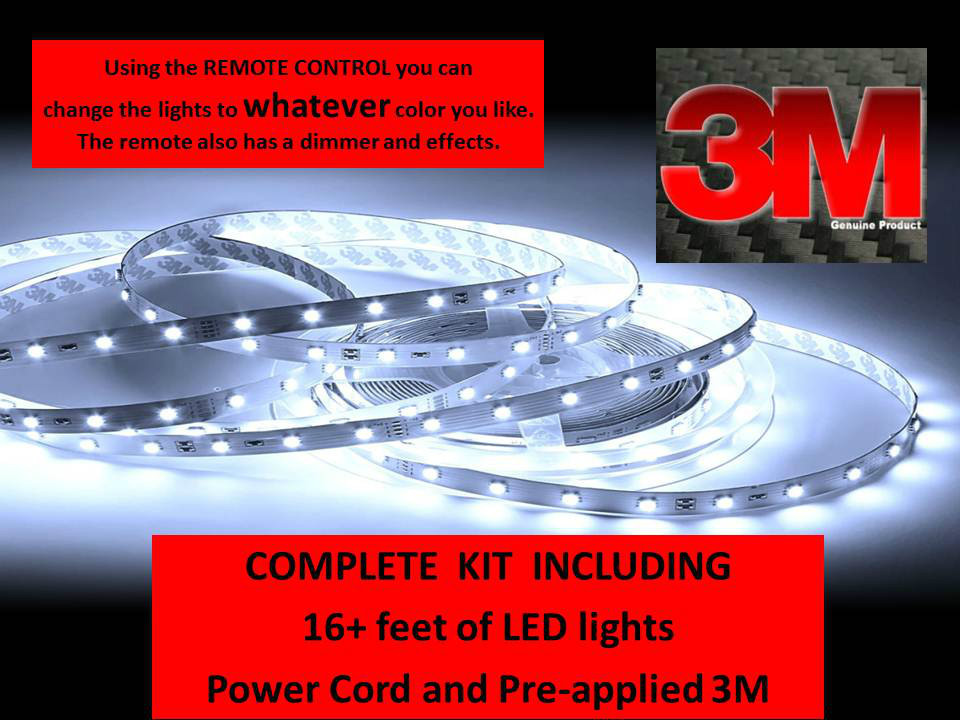 UNIVERSAL - Party BUS lighting with controller - complete kit - 12VDC LED