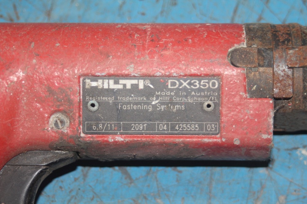 Hilti Powder Actuated Tool DX350