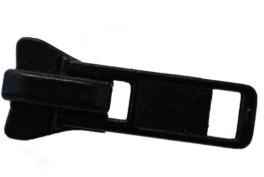 Slide for 8MM Disposable Zipper Black or Silver