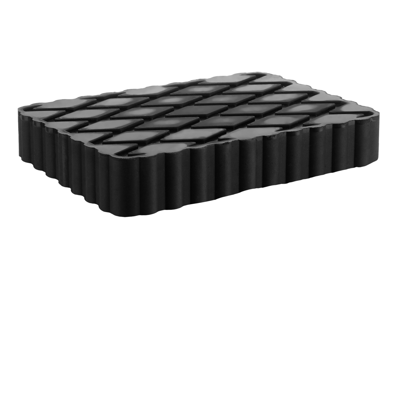 4X Solid Rubber Auto Lift Block Spacer Pad Heavy-Duty for Automobile Lifts