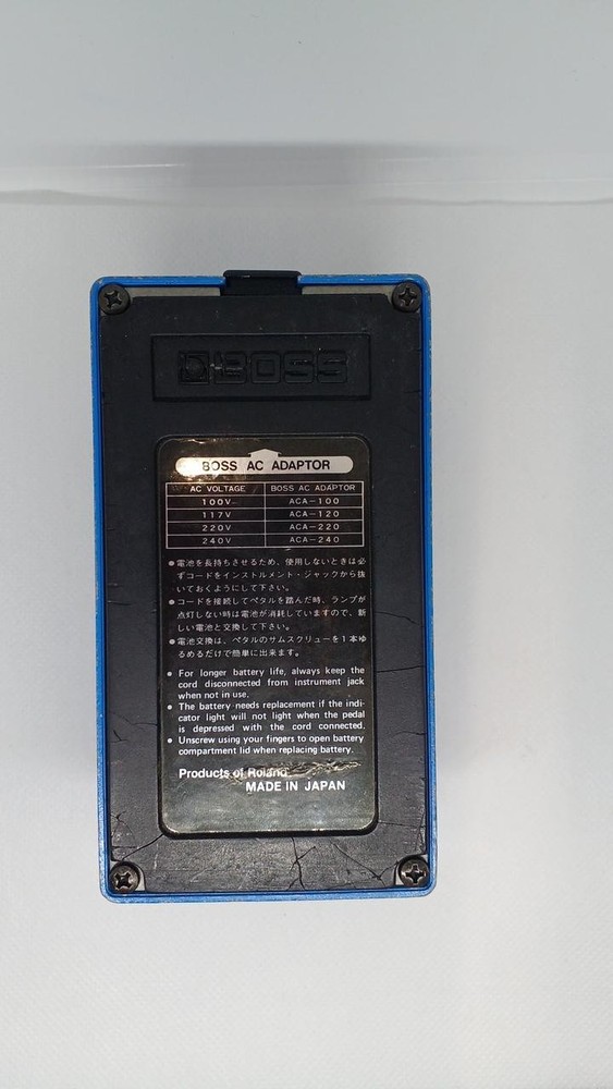 BOSS CS-3 COMPRESSION SUSTAINER Effector From Japan