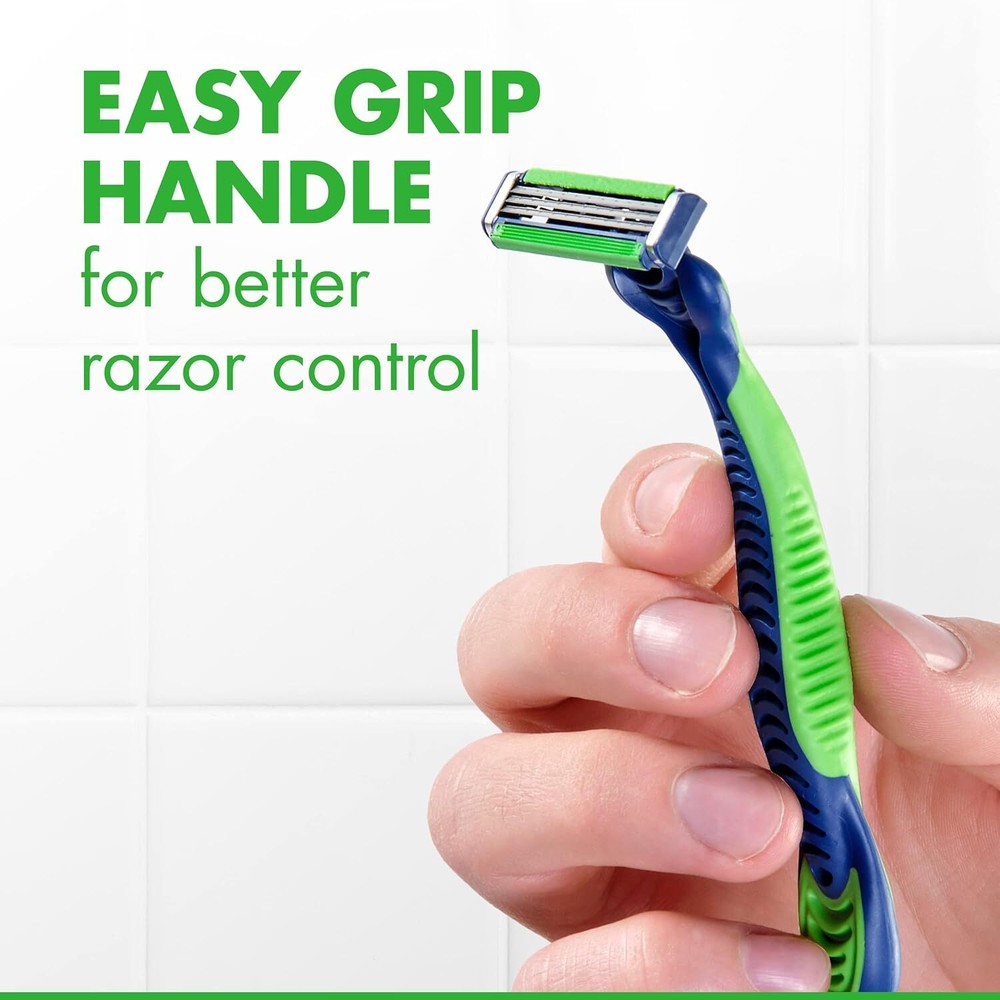 Sensor3 Sensitive Men'S Disposable Razor, 4 Razors
