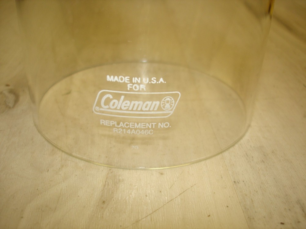 Coleman Lantern 288 adjustable lantern globe only used
