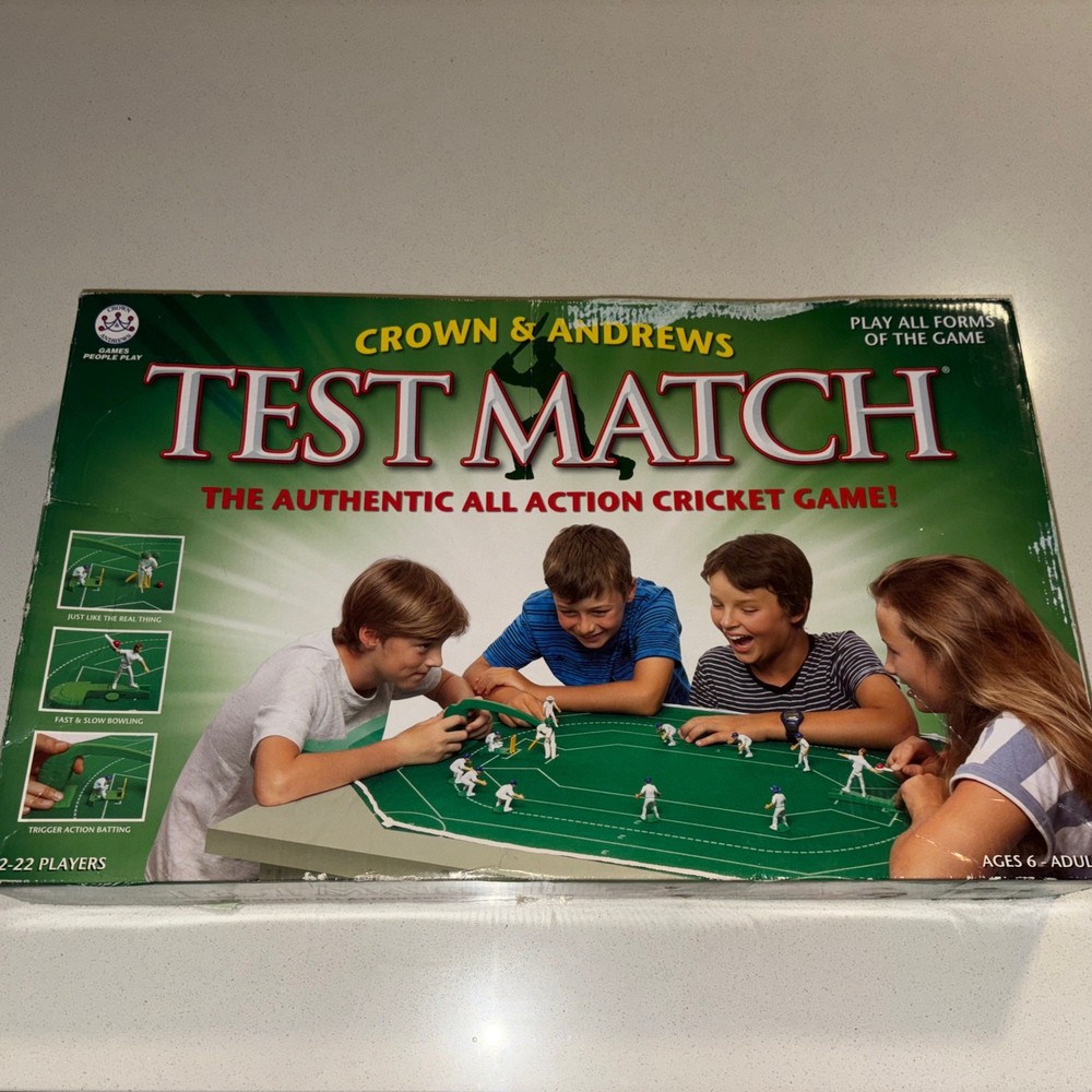 Test Match All Action Cricket Game Crown And Andrews 2014 Complete