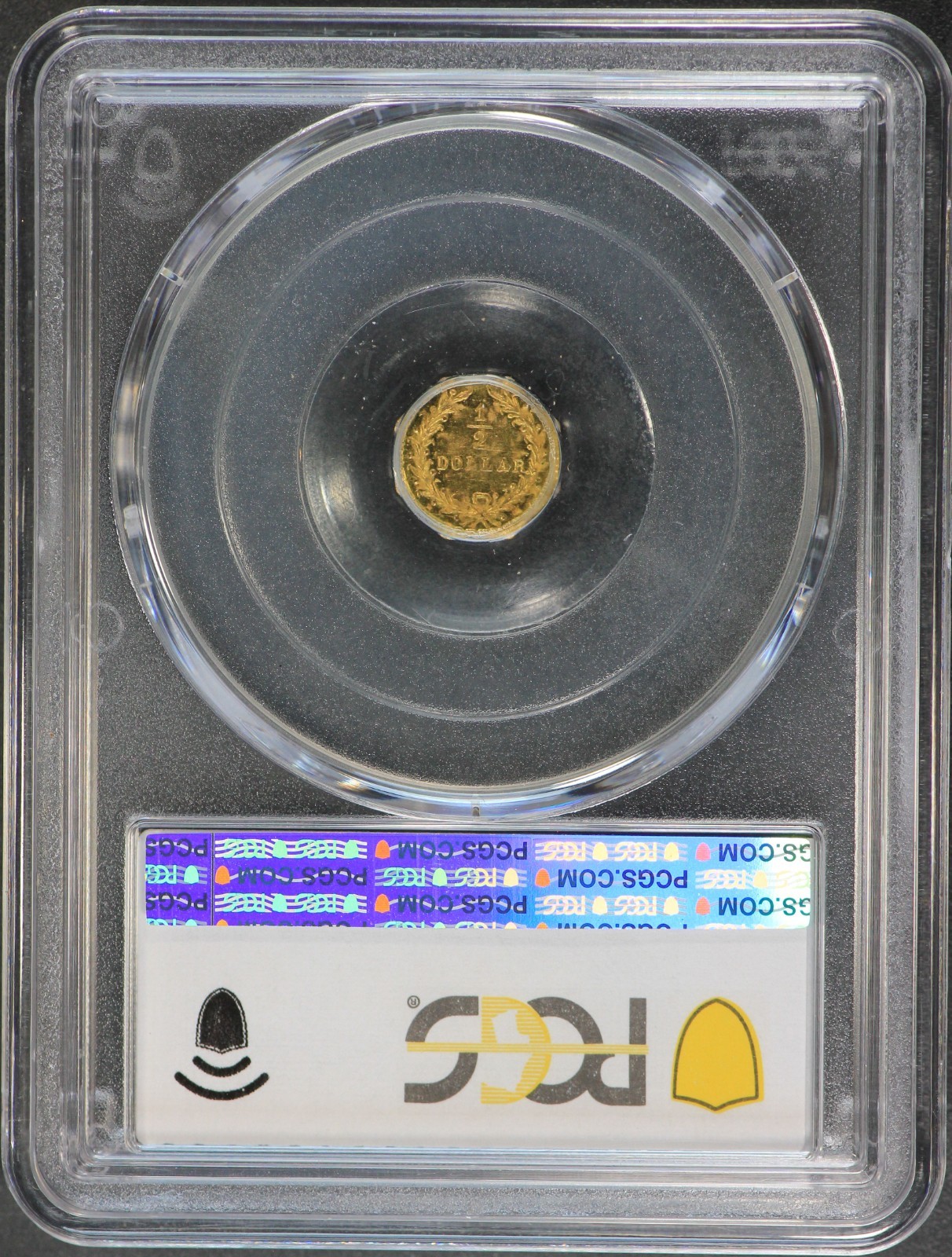 1880 California Fractional Gold PCGS MS63PL MS-63 Prooflike G50C BG-954