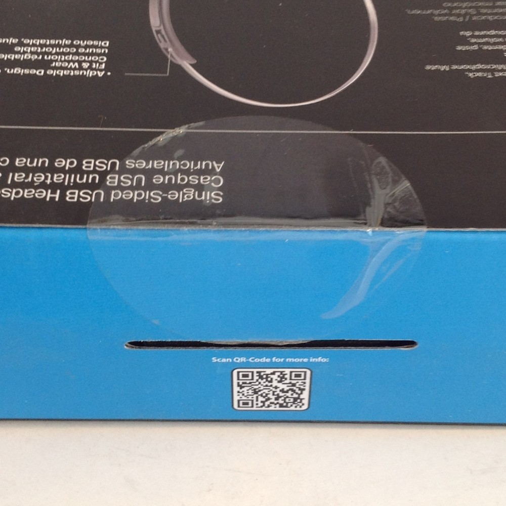 Adesso Xtream P1 Single-Sided USB Wired Headset with Microphone Black NEW