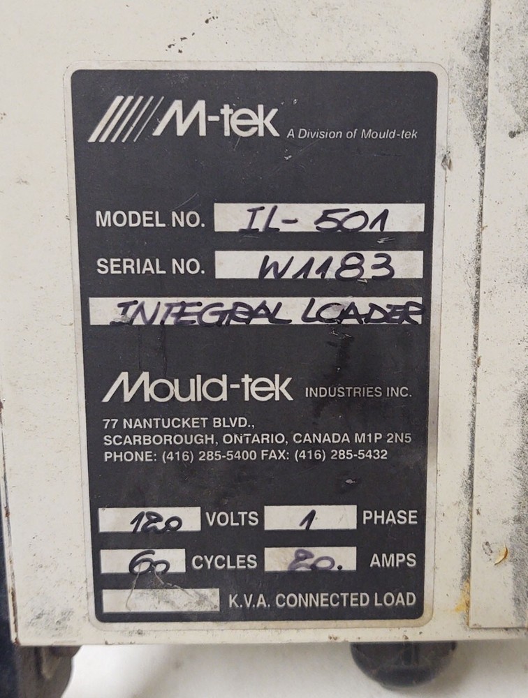 🔥MOULD-TEK IL Series VACUUM LOADER Single Material