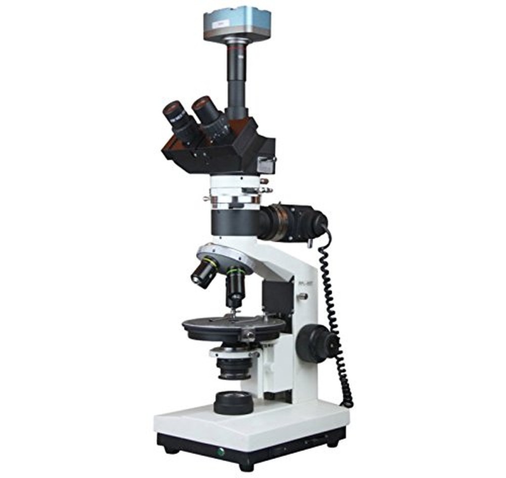 Radical Geology Reflected Incident transmitted Polarized Light Microscope 3MpCAM