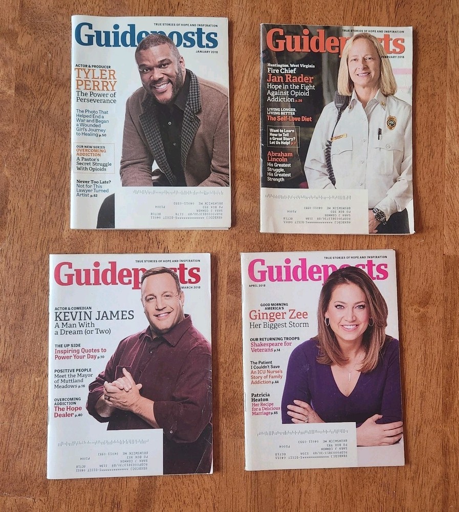 Guideposts Magazine Lot 2017 - 2018 Complete - 24 issues