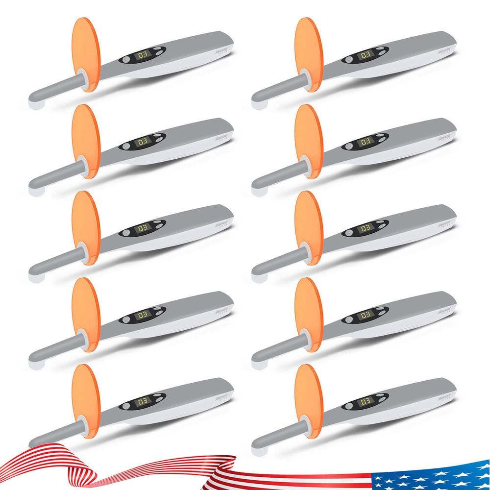 Dental Cordless Led Curing Light 3Second iLED Cure Lamp Woodpecker DTE Style UPS