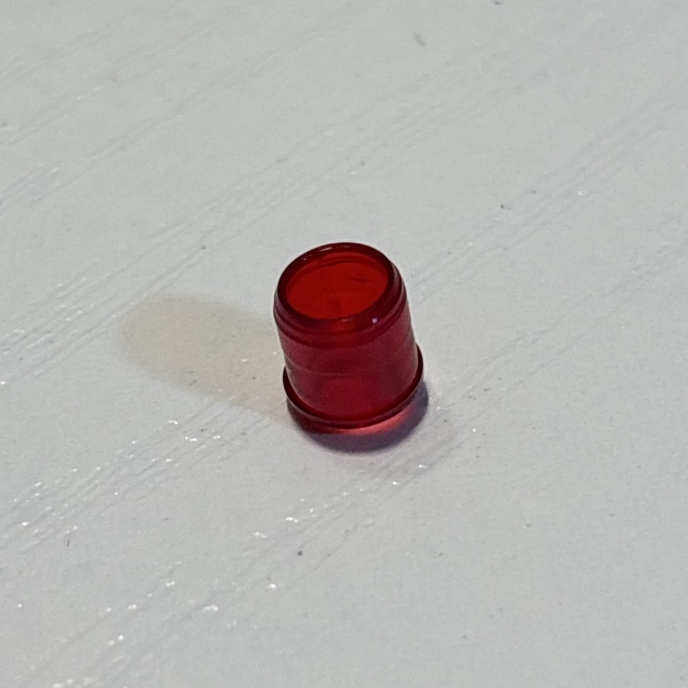 1 New Red Diffused 5mm CMC VCC LED Lens (plastic) Guaranteed