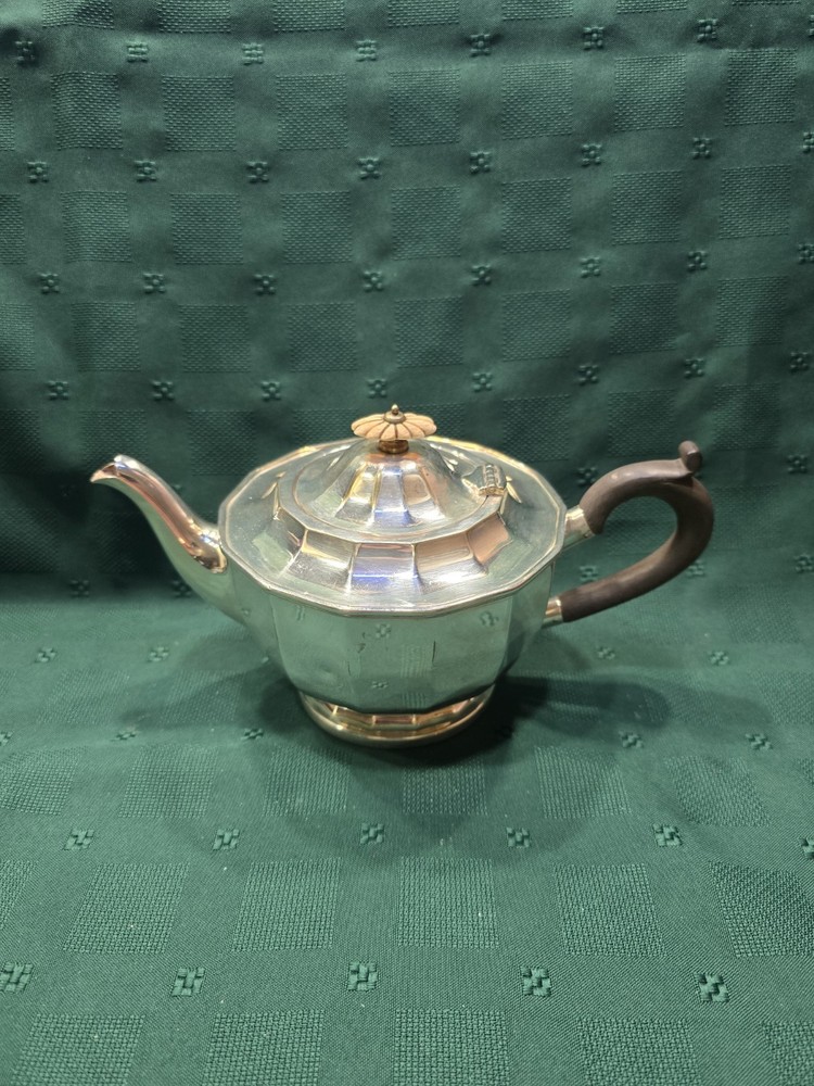 Edward & Sons Silverplate Tea Pot
