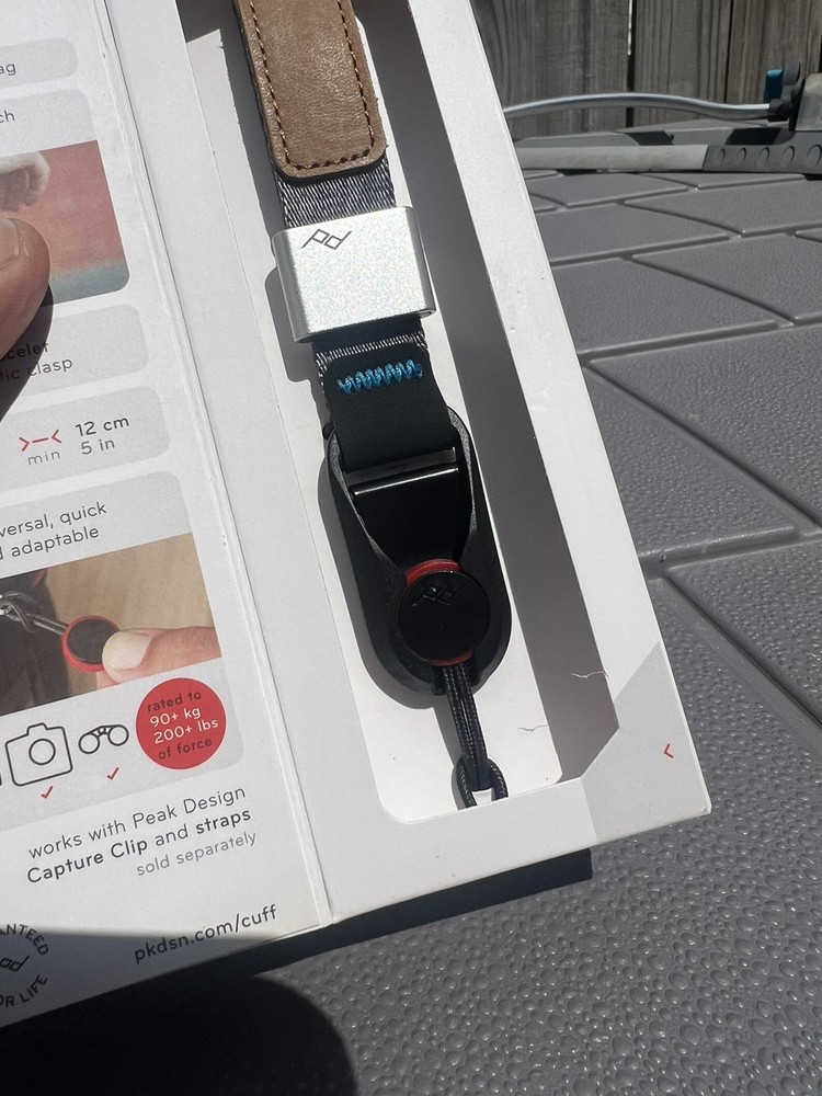 Peak Design Cuff Camera Wrist Strap (Ash)