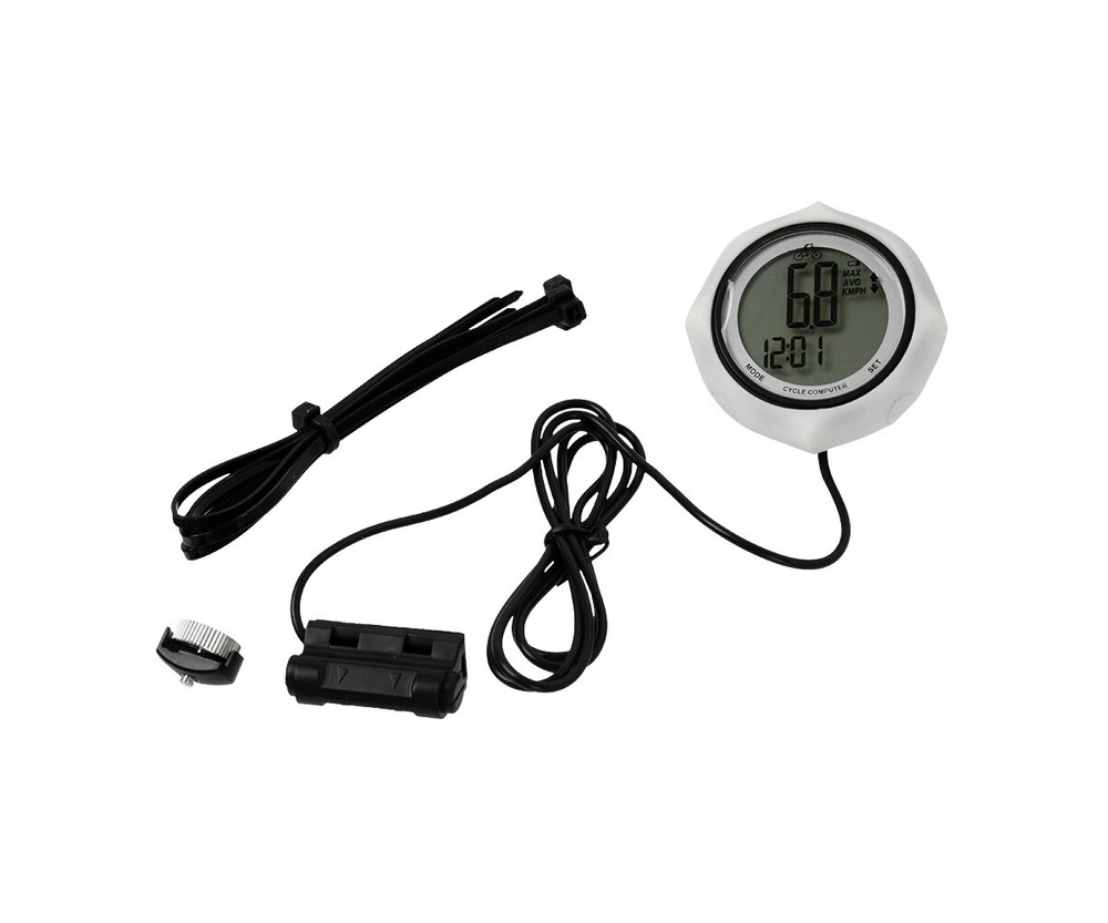 Schwinn 11 Function Wired Cycle Computer White SW78024-6