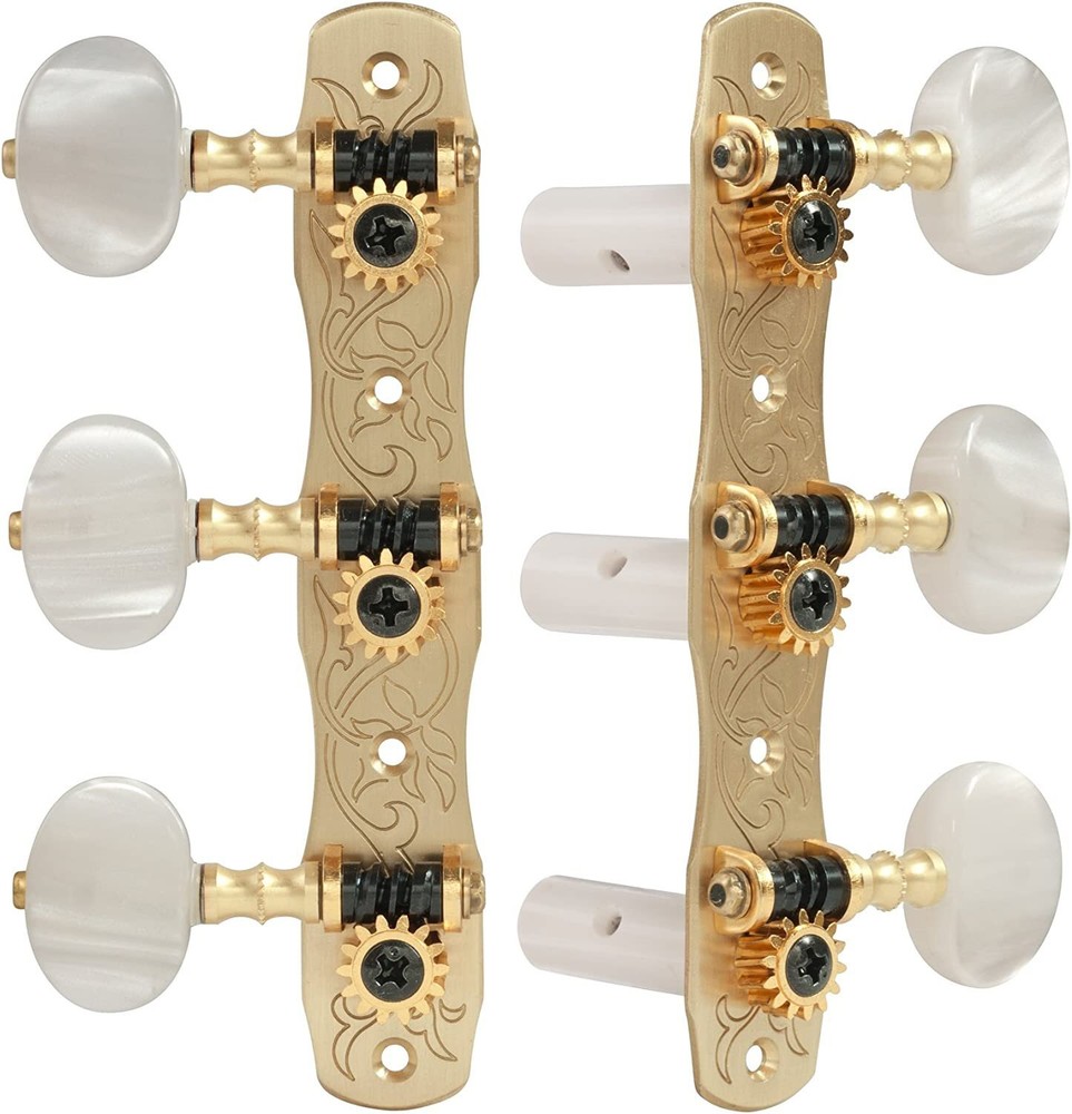 Gotoh Classical Guitar Tuners, with Pearloid Knobs