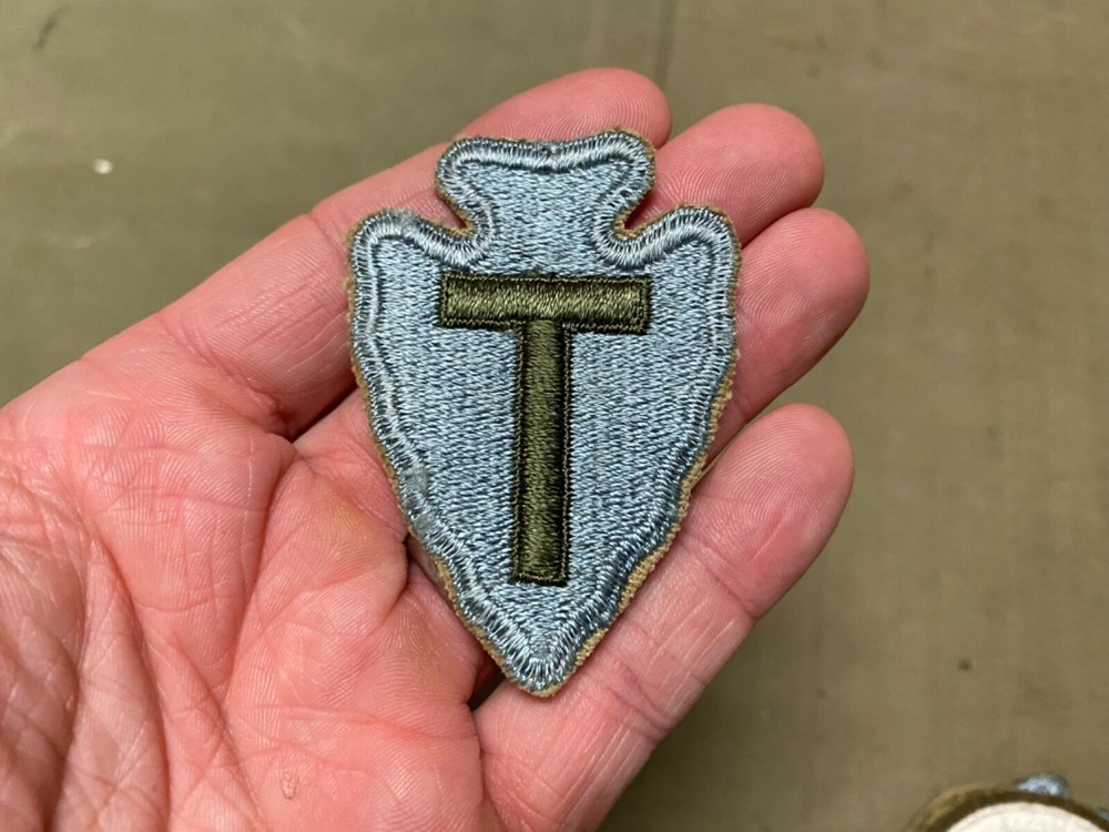 ORIGINAL WWII US ARMY 36TH INFANTRY DIVISION JACKET SLEEVE INSIGNIA PATCH