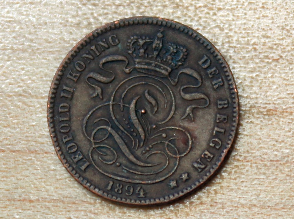 1894 Belgium 1 Centime