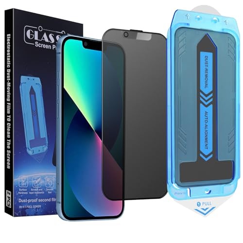 2-Pack Screen for iPhone 16e/iPhone 14/iPhone 13 Pro/iPhone 13 Matte Privacy
