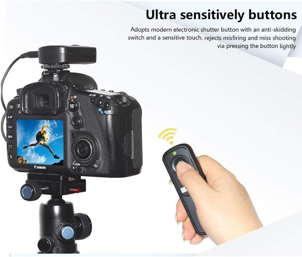 Enhanced 2.4GHz Wireless Shutter Remote for Olympus Cameras - Shake-Free Shots