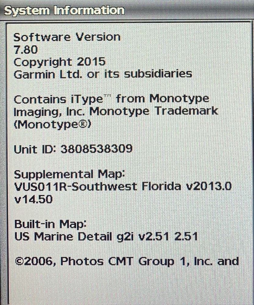 Garmin GPSMap 4208 Chartplotter 8" Head Unit w/Sun Cover~ *(New LCD)