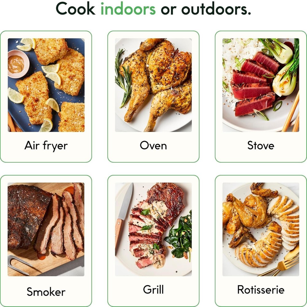 Sense Smart Wireless Meat Thermometer - Bluetooth Precision for Perfect Cooking