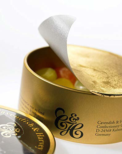 Cavendish & Harvey Butterscotch Hard Candy Drops 6 Ounce Tin