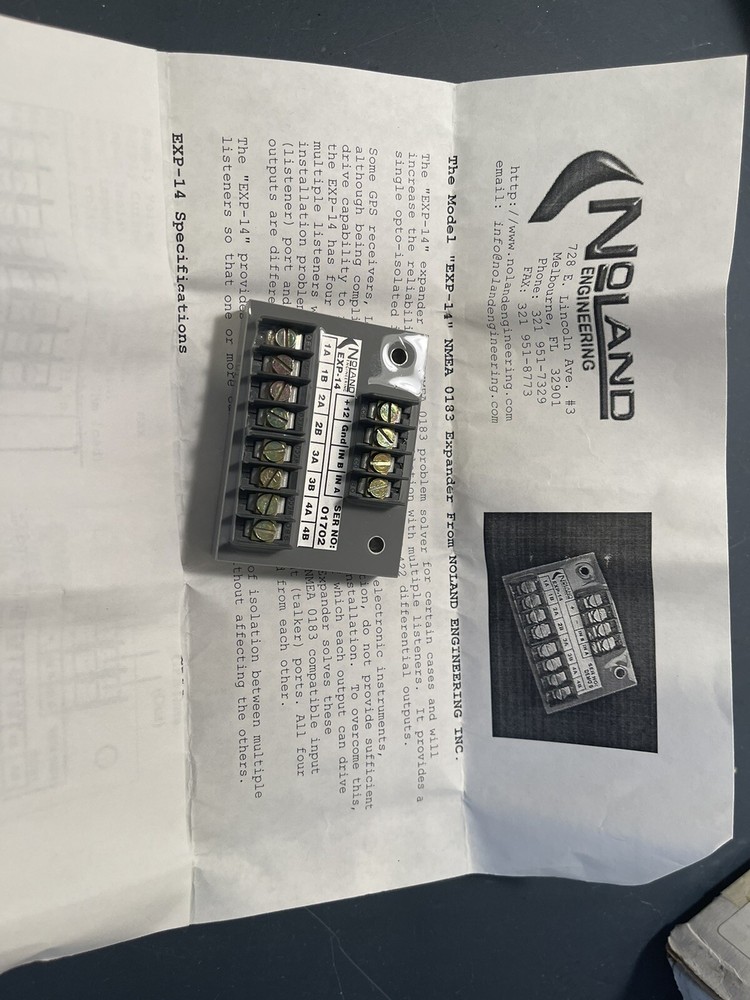 Noland Engineering Model EXP14 NMEA0183 Expander