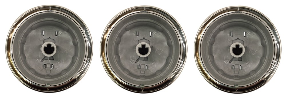 (3) Weber Genesis Knob Kit E-310 S-310 E-330S S-330