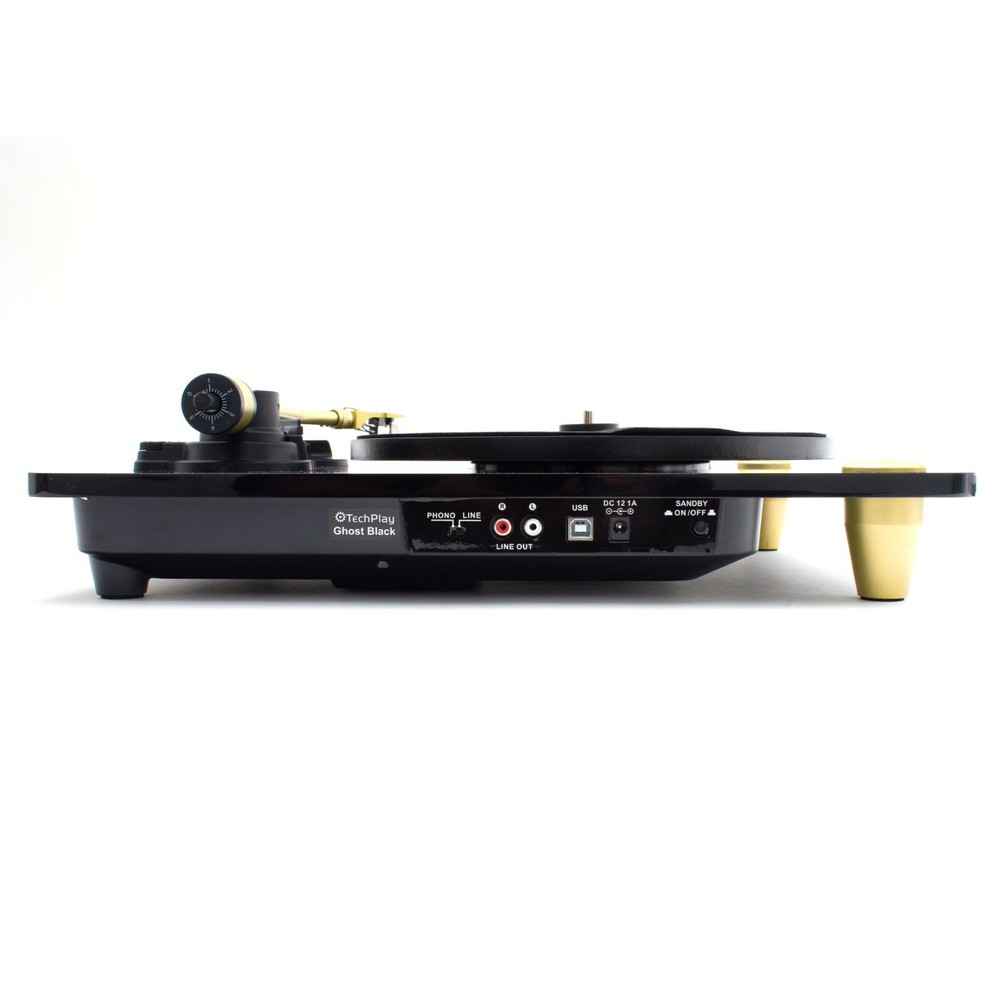 TechPlay Ghost, 2 Speed Belt Driven Turntable. Connects to Your Bluetooth Speakr