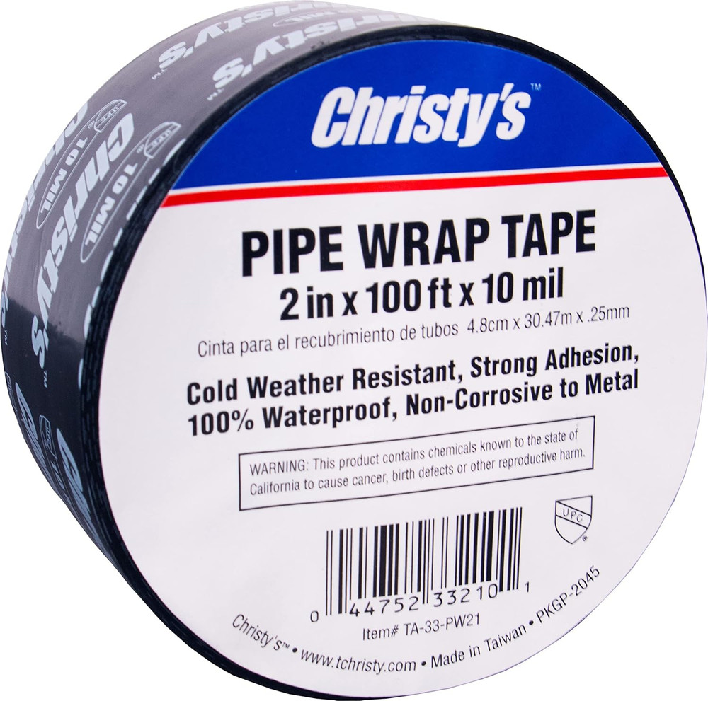 10Mil Pipe Wrap Tape, 2" X 100'