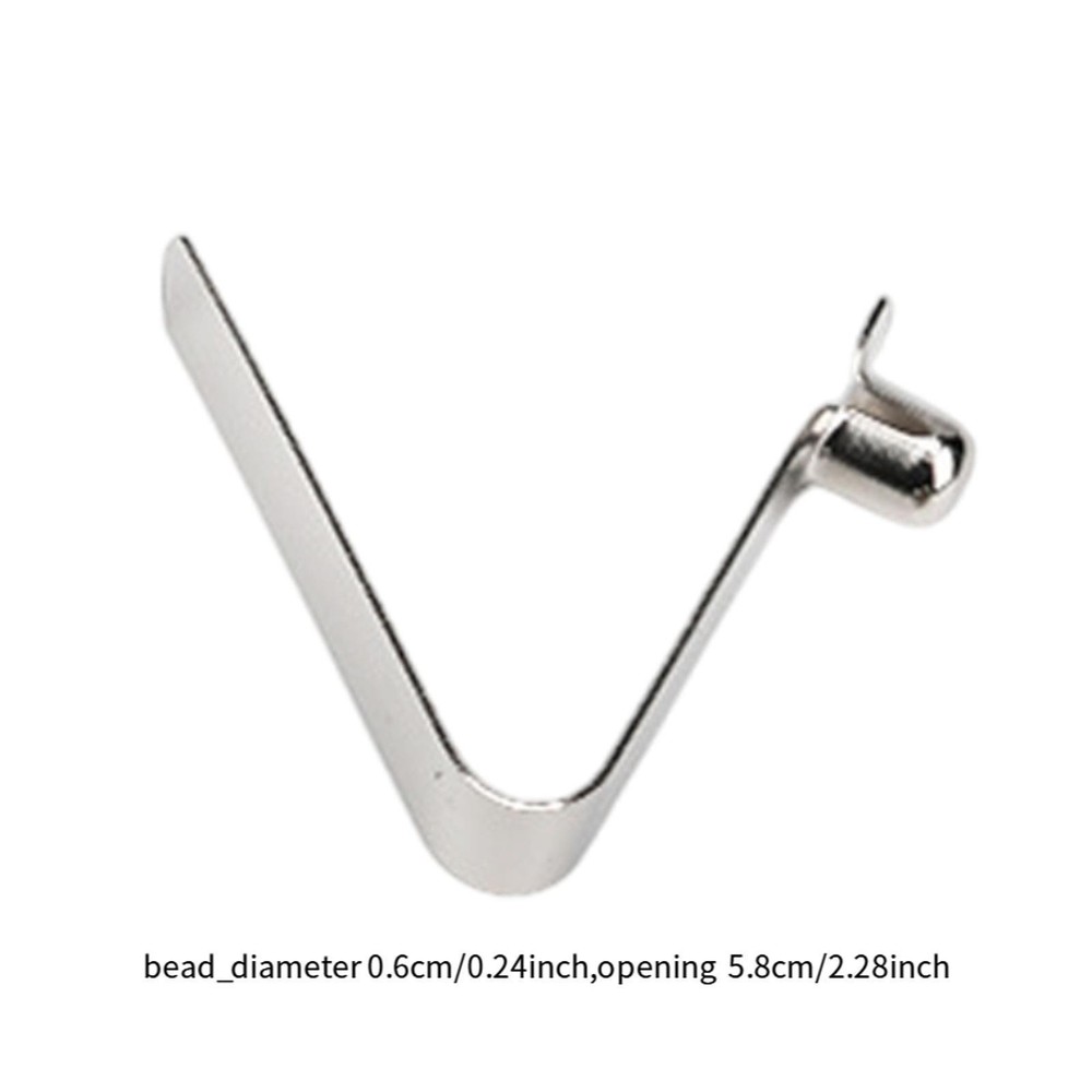 100 Pieces Kayak Paddle Spring Snap Clips Tent Pole Push Button Spring Clips