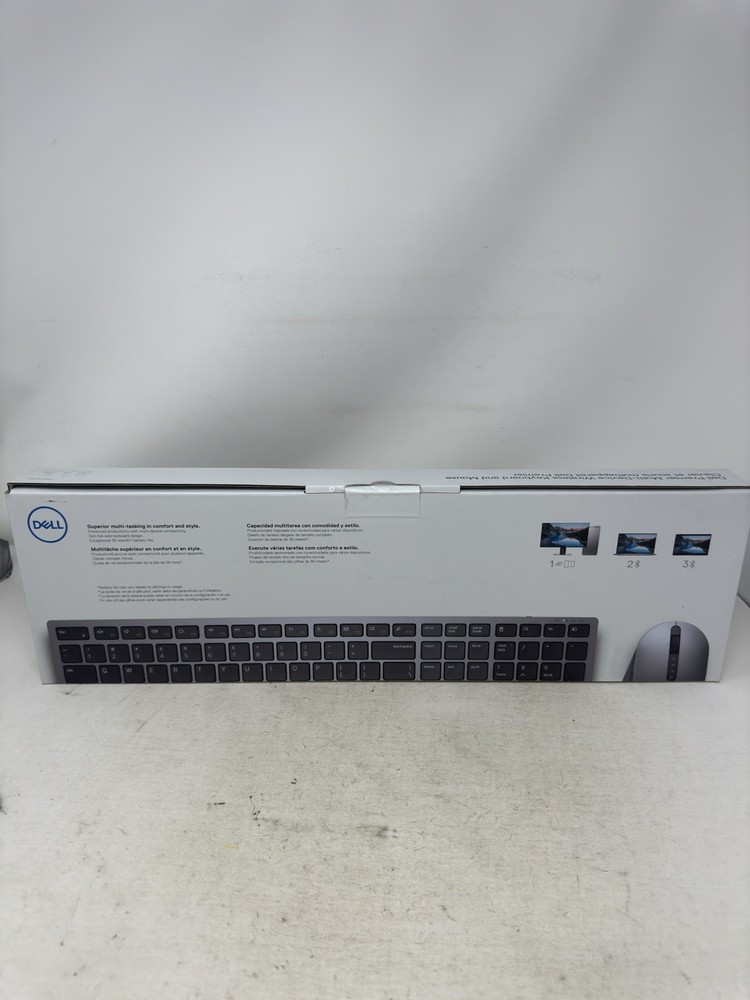 Dell KM7321W Premier Multi-Device Wireless Keyboard and Mouse NEW (Opened Box)