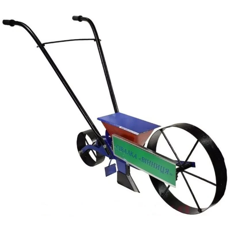 1-ROW PRECISION SOWING METAL HAND SEEDER VEGETABLE PLANTER DURABLE MACHINE NEW!
