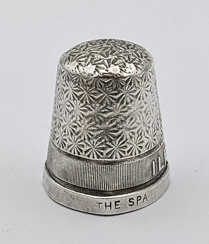 ILFRACOMBE DEVON STERLING SILVER THIMBLE 1930 A/F