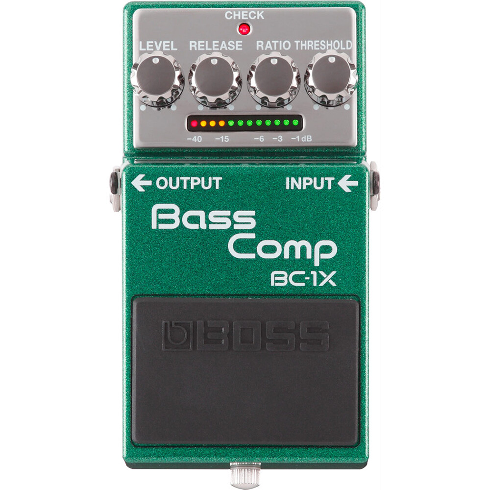 BOSS BC-1X Bass Guitar Multi-Dimensional Processing Compressor Effect Pedal BC1X