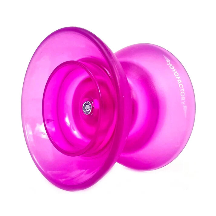 YOYOFACTORY FLIGHT OFFSTRING YO-YO Clear Purple