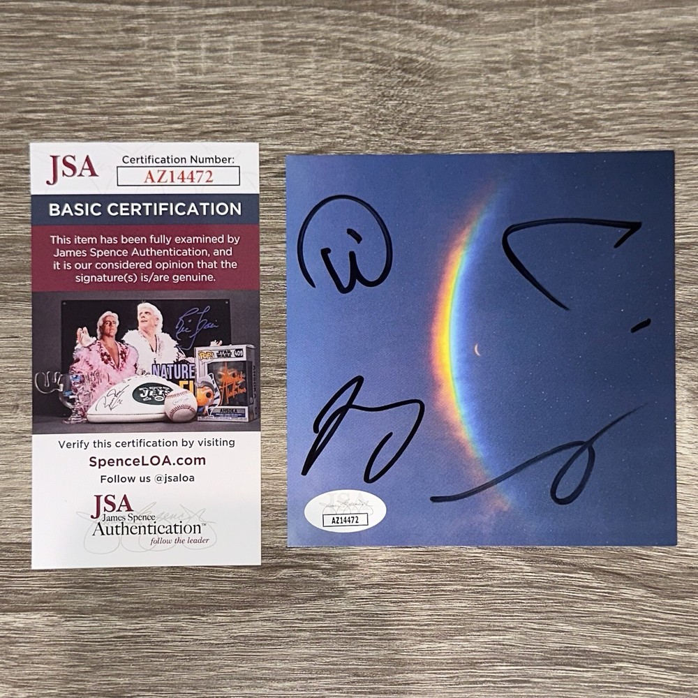 Coldplay Autographed Moon Music CD Insert Framed Signed Chris Martin JSA