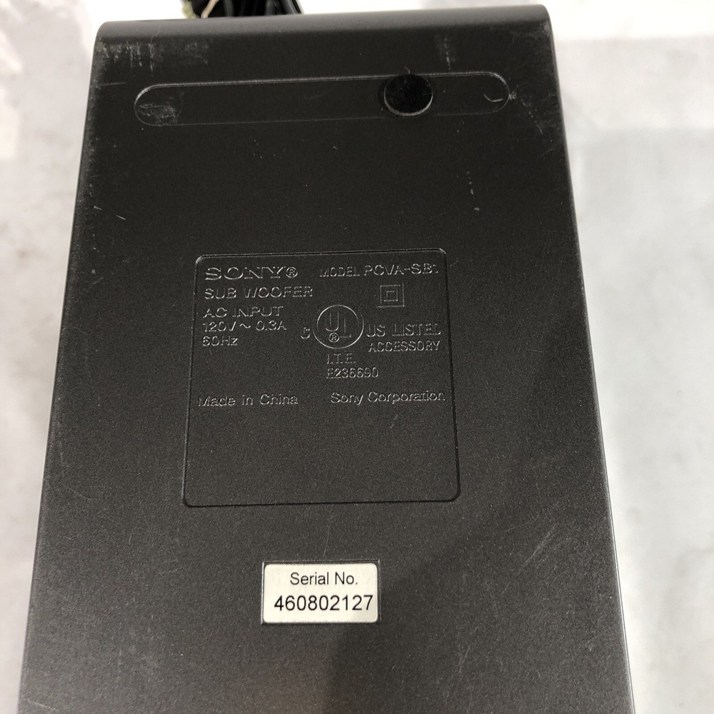 Sony VAIO Sub Woofer Only- Model PCVA-SB1 Wired *WORKS*